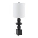 Hospitality furniture - Geometric Stacked Linen Table Lamp - www.oroatrade.com
