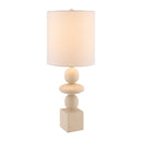 Hospitality furniture - Geometric Stacked Linen Table Lamp - www.oroatrade.com