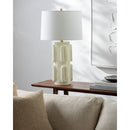 Hospitality furniture - Painted Ivory Accent Table Lamp - www.oroatrade.com