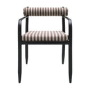 Modern European furniture - Black Aluminum Outdoor Dining Chair - www.oroatrade.com