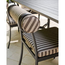 Modern European furniture - Black Aluminum Outdoor Dining Chairs (2) - www.oroatrade.com