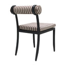 Modern European furniture - Black Aluminum Outdoor Dining Chairs (2) - www.oroatrade.com
