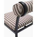 Modern European furniture - Black Aluminum Outdoor Dining Chairs (2) - www.oroatrade.com