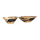 Modern European furniture - Antiqued Aluminum Decorative Bowls (2) - www.oroatrade.com