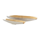 Hospitality furniture - Gold Antiqued Aluminum Bowls (2) - www.oroatrade.com