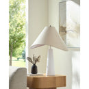 Contract furniture - Cotton Shade Accent Table Lamp - www.oroatrade.com
