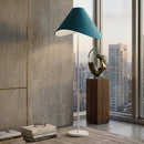 Modern European furniture - Cotton Shade Accent Floor Lamp - www.oroatrade.com