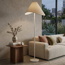 Modern European furniture - Cotton Shade Accent Floor Lamp - www.oroatrade.com