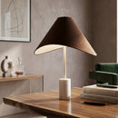 Hospitality furniture - Marble Base Cotton Table Lamp - www.oroatrade.com