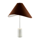 Hospitality furniture - Marble Base Cotton Table Lamp - www.oroatrade.com