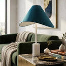 Hospitality furniture - Marble Base Cotton Table Lamp - www.oroatrade.com