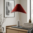 Hospitality furniture - Marble Base Cotton Table Lamp - www.oroatrade.com