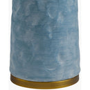 Modern European furniture - Blue Base Accent Table Lamp - www.oroatrade.com
