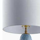 Modern European furniture - Blue Base Accent Table Lamp - www.oroatrade.com
