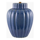 Modern European furniture - Blue Ceramic Accent Table Lamp - www.oroatrade.com