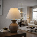 Hospitality furniture - Antique Brown Ceramic Table Lamp - www.oroatrade.com
