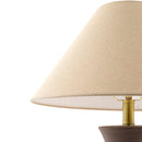 Hospitality furniture - Antique Brown Ceramic Table Lamp - www.oroatrade.com
