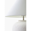Modern European furniture - Cream Ceramic Accent Table Lamp - www.oroatrade.com