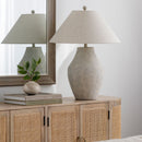 Hospitality furniture - Textured Ceramic Accent Table Lamp - www.oroatrade.com