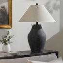 Hospitality furniture - Textured Ceramic Accent Table Lamp - www.oroatrade.com