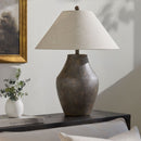 Hospitality furniture - Textured Ceramic Accent Table Lamp - www.oroatrade.com