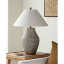 Hospitality furniture - Textured Ceramic Accent Table Lamp - www.oroatrade.com