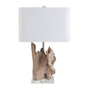 Hospitality furniture - Organic Wooden-Look Table Lamp - www.oroatrade.com