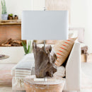 Hospitality furniture - Organic Wooden-Look Table Lamp - www.oroatrade.com