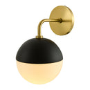 Contract furniture - Electroplated Black Wall Lamp - www.oroatrade.com