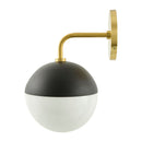 Contract furniture - Electroplated Black Wall Lamp - www.oroatrade.com