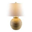 Contract furniture - Painted Round Base Table Lamp - www.oroatrade.com