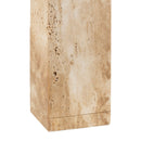 Contract furniture - Travertine Cream Linen Table Lamp - www.oroatrade.com