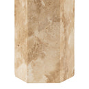 Contract furniture - Travertine Cream Linen Table Lamp - www.oroatrade.com