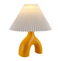 Hospitality furniture - Ceramic White Linen Table Lamp - www.oroatrade.com