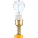 Hospitality furniture - Ceramic White Linen Table Lamp - www.oroatrade.com