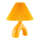 Hospitality furniture - Ceramic Cream Linen Table Lamp - www.oroatrade.com
