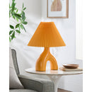 Hospitality furniture - Ceramic Cream Linen Table Lamp - www.oroatrade.com