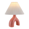 Hospitality furniture - Ceramic White Linen Table Lamp - www.oroatrade.com