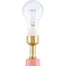 Hospitality furniture - Ceramic White Linen Table Lamp - www.oroatrade.com