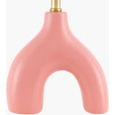 Hospitality furniture - Ceramic White Linen Table Lamp - www.oroatrade.com