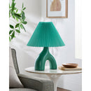 Hospitality furniture - Ceramic Cream Linen Table Lamp - www.oroatrade.com