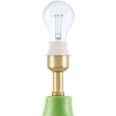Hospitality furniture - Ceramic White Linen Table Lamp - www.oroatrade.com