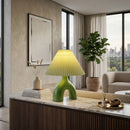 Hospitality furniture - Ceramic Cream Linen Table Lamp - www.oroatrade.com