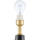 Hospitality furniture - Ceramic White Linen Table Lamp - www.oroatrade.com