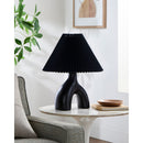 Hospitality furniture - Ceramic Cream Linen Table Lamp - www.oroatrade.com