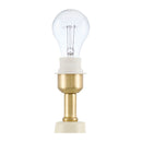 Hospitality furniture - Ceramic Cream Linen Table Lamp - www.oroatrade.com