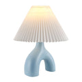Hospitality furniture - Ceramic White Linen Table Lamp - www.oroatrade.com