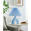 Hospitality furniture - Ceramic Cream Linen Table Lamp - www.oroatrade.com