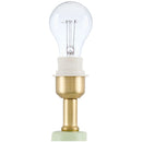 Hospitality furniture - Ceramic White Linen Table Lamp - www.oroatrade.com