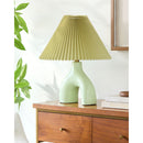 Hospitality furniture - Ceramic Cream Linen Table Lamp - www.oroatrade.com